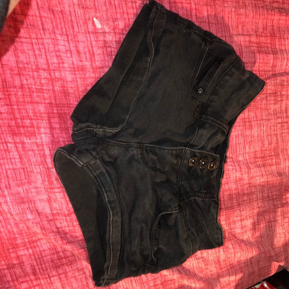 Black Short Shorts